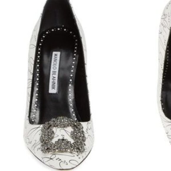 Manolo blahnik Hangisi 105mm - Picture 4 of 8